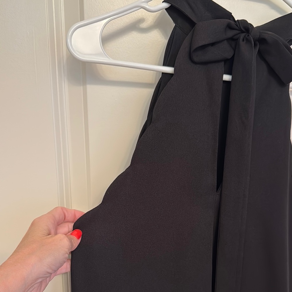 Love Riche Classic Black Midi Dress - Picture 4 of 5